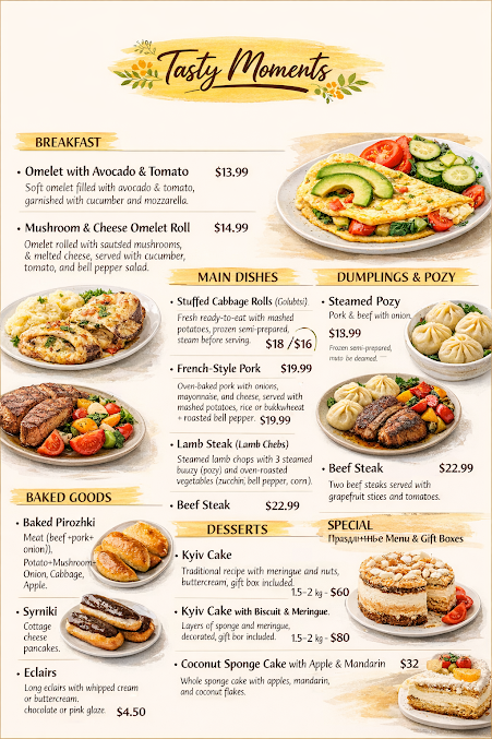 Menu Tasty Moment - 19