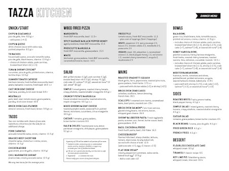Menu Tazza Kitchen Village District - 21
