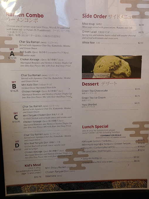 Menu Teishoku Honolulu - 24
