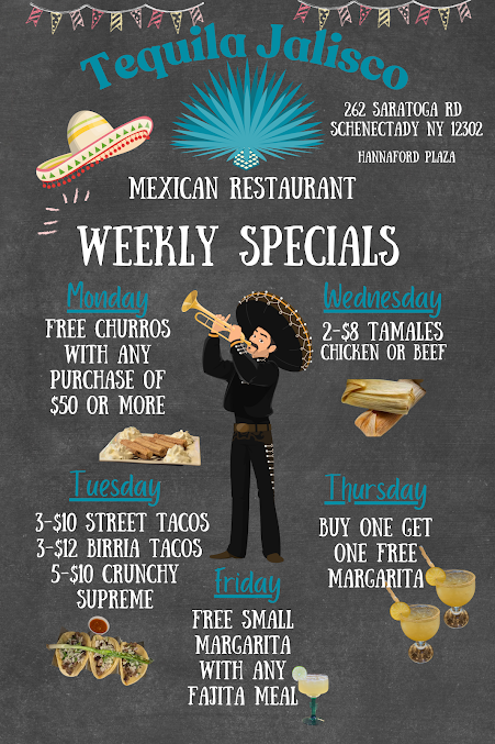 Menu Tequila Jalisco Mexican Restaurant - 20