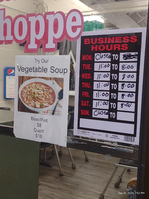 Menu Terry's Tasty Shoppe - 27