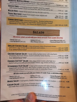 Menu Texas Roadhouse - 24