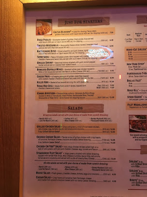 Menu Texas Roadhouse - 25