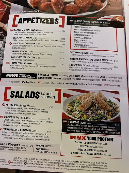 Menu Tgi Fridays - 21
