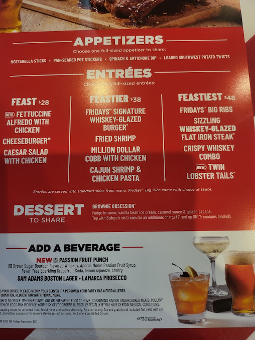 Menu Tgi Fridays - 23