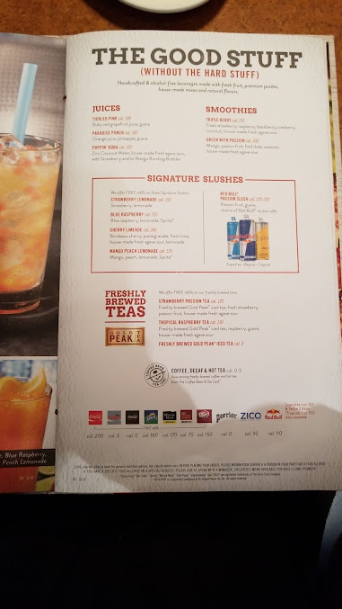 Menu Tgi Fridays - 28