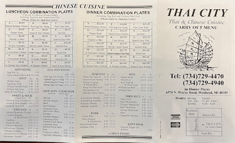 Menu Thai City - 21
