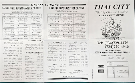 Menu Thai City - 22