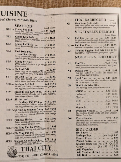 Menu Thai City - 26