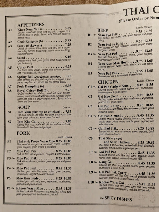 Menu Thai City - 27