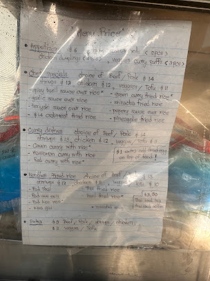 Menu Thai Sidewalk - 20