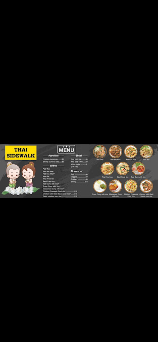 Menu Thai Sidewalk - 21