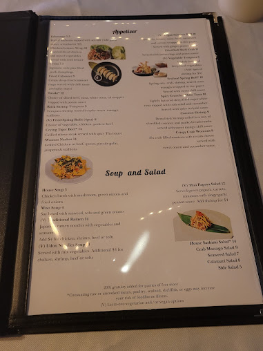 Menu Thai Taco Sushi Bar And Grill - 25