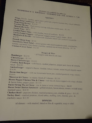 Menu The Anchorage Restaurant And Marina - 20