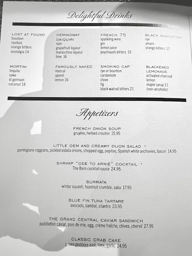 Menu The Barn Steakhouse - 20