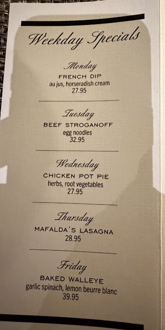Menu The Barn Steakhouse - 22