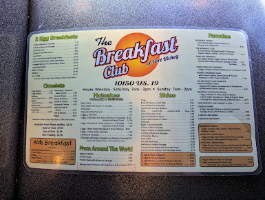 Menu The Breakfast Club - 26