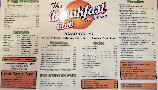 Menu The Breakfast Club - 28