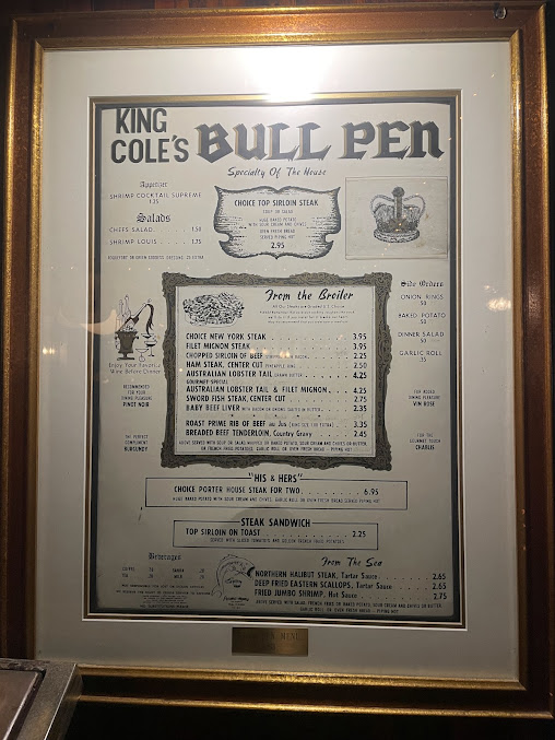 Menu The Bull Pen - 22