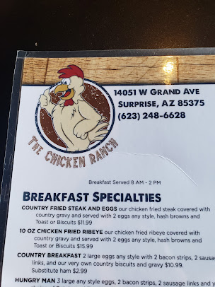 Menu The Chicken Ranch - 22