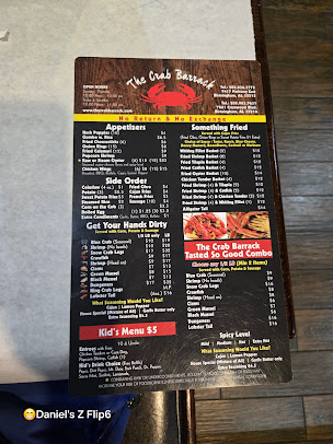 Menu The Crab Barrack - 20