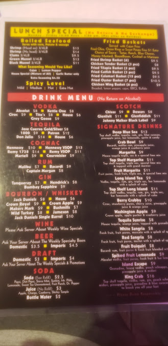 Menu The Crab Barrack - 28