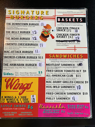 Menu The Downtown Chief - 27
