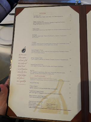 Menu The Fig Tree Restaurant - 23