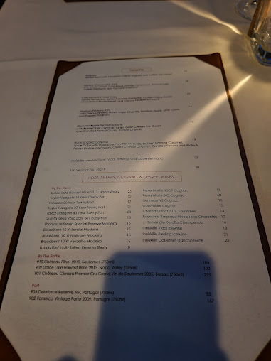 Menu The Fig Tree Restaurant - 27