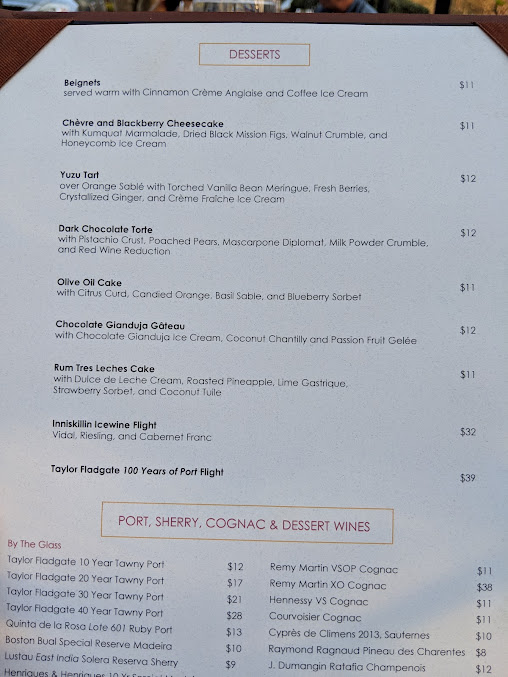 Menu The Fig Tree Restaurant - 28