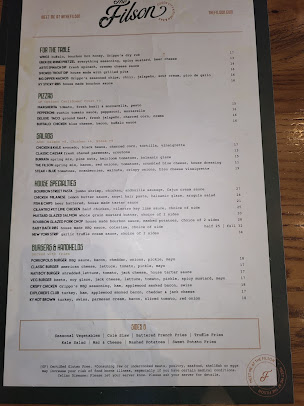 Menu The Filson Queen City Kitchen And Bar - 20