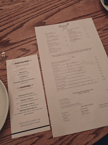 Menu The Fox Falcon By David Burke - 28