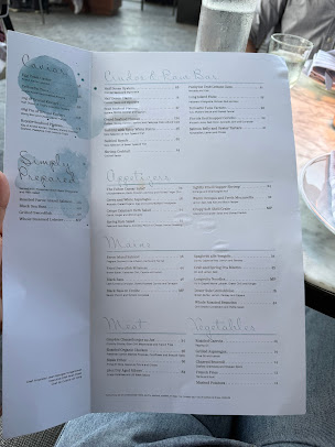 Menu The Fulton By Jean-Georges - 21