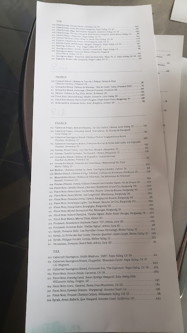 Menu The Fulton By Jean-Georges - 25