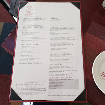 Menu The Goat By David Burke - 25