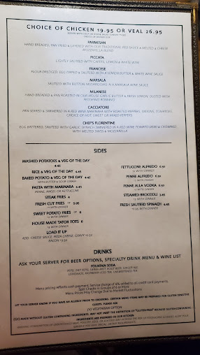 Menu The High Bridge House - 24