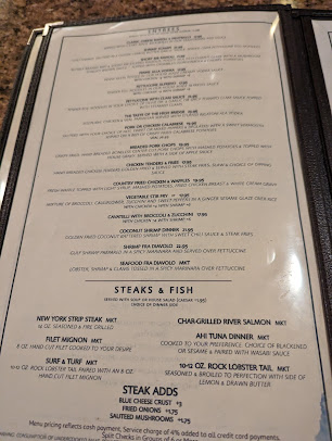 Menu The High Bridge House - 29