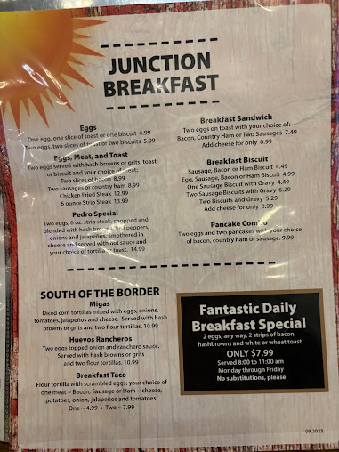 Menu The Junction On Route 36 - 22
