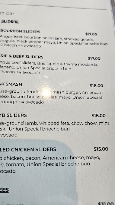 Menu The Oak Raleigh - 24