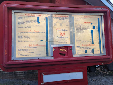 Menu The Original Carolina Barbecue - 27