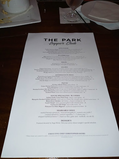 Menu The Park Bar & Grill - 26