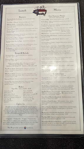 Menu The Pit Authentic Barbecue - 27