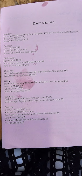 Menu The Players Retreat - 20