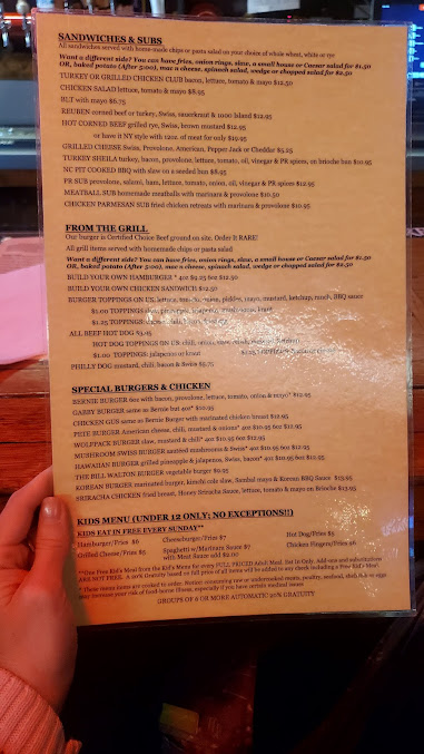 Menu The Players Retreat - 26