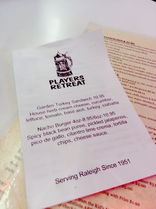 Menu The Players Retreat - 27