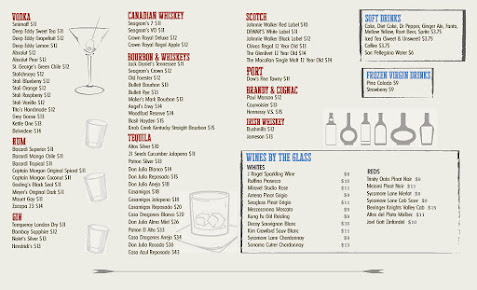 Menu The Red Bar - 21