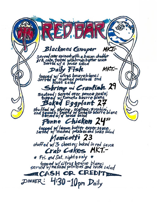 Menu The Red Bar - 22