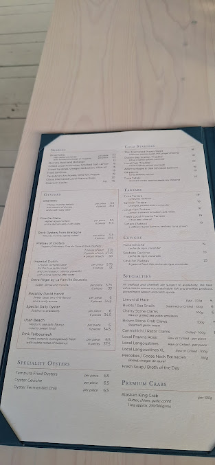 Menu The Seafood Market - 21
