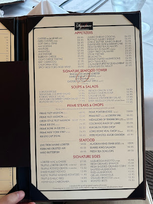 Menu The Signature Prime Steak & Seafood - 28