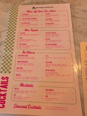Menu The Whole Enchilada - 26